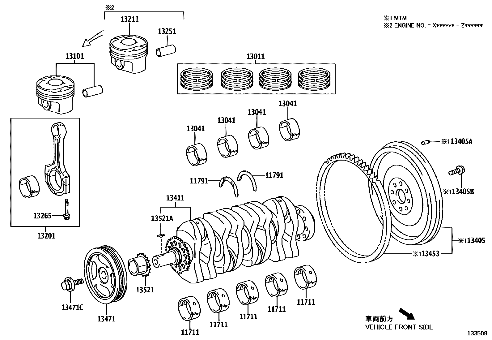 Parts diagram