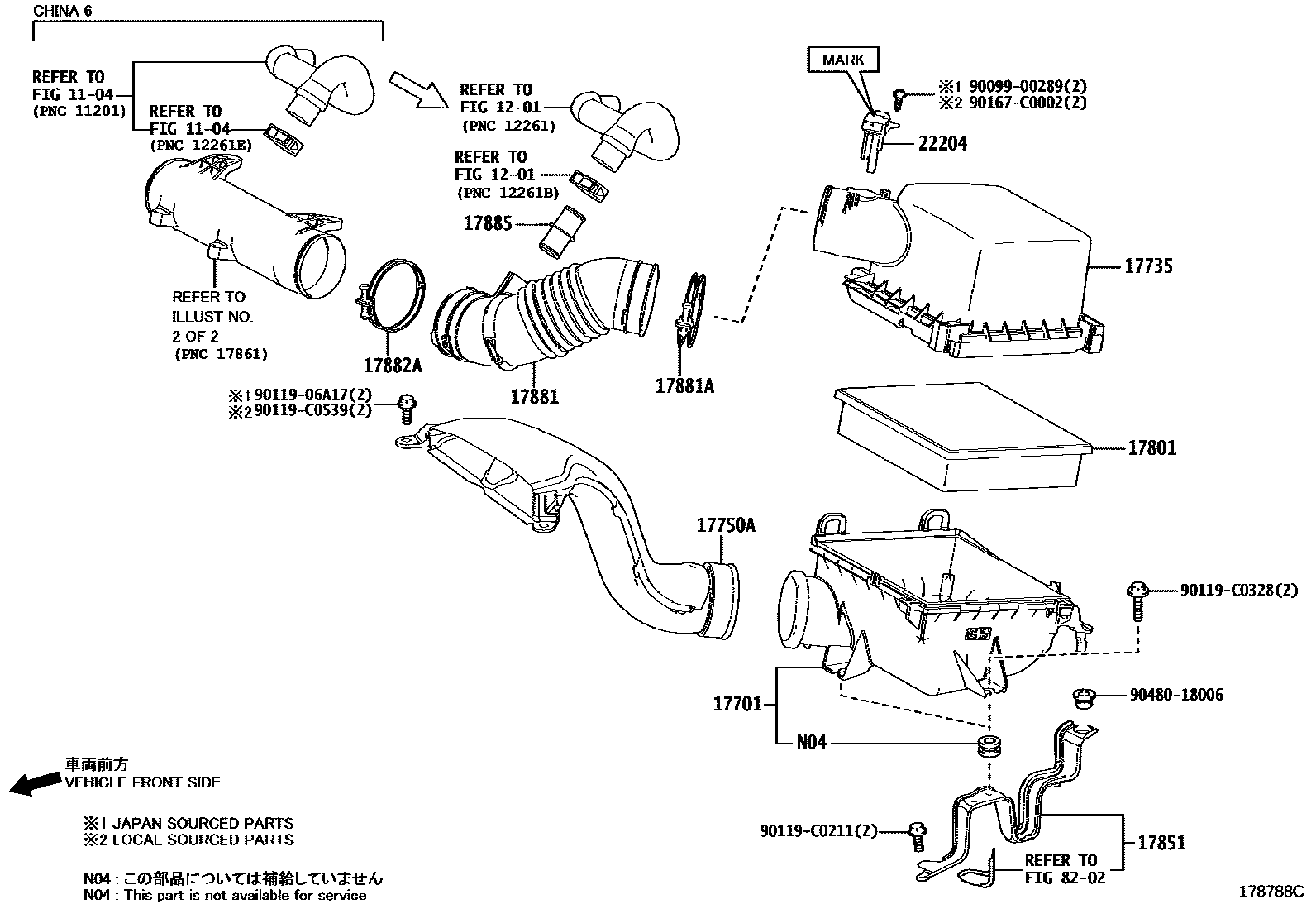 Parts diagram