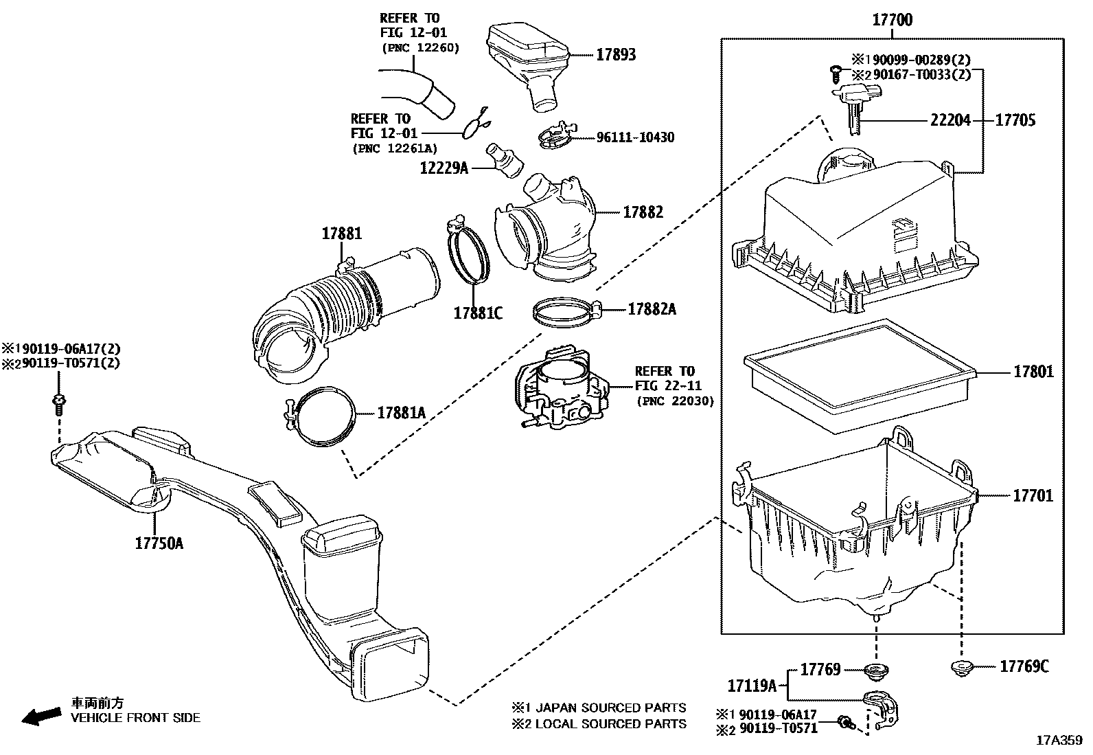 Parts diagram