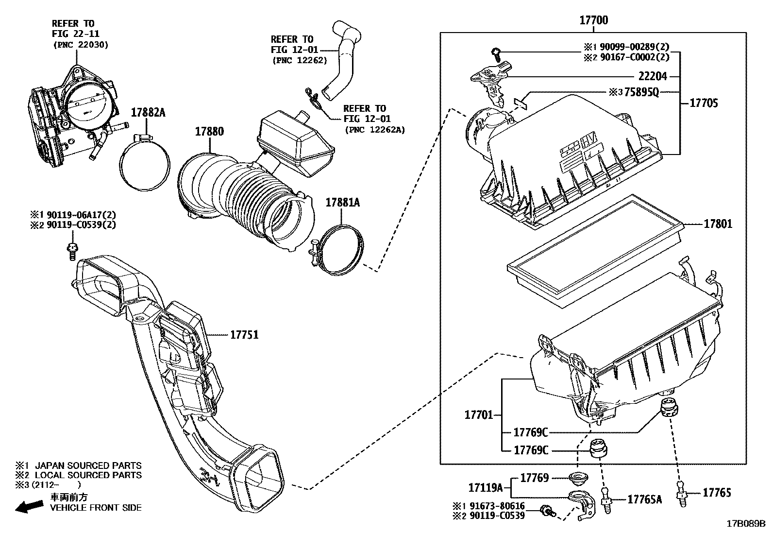 Parts diagram