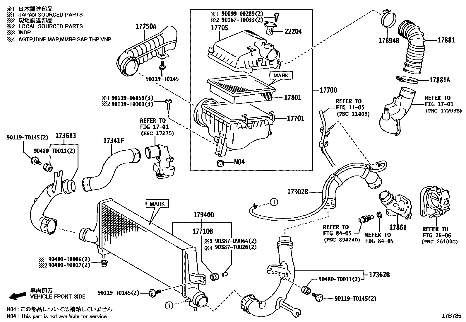 Parts diagram