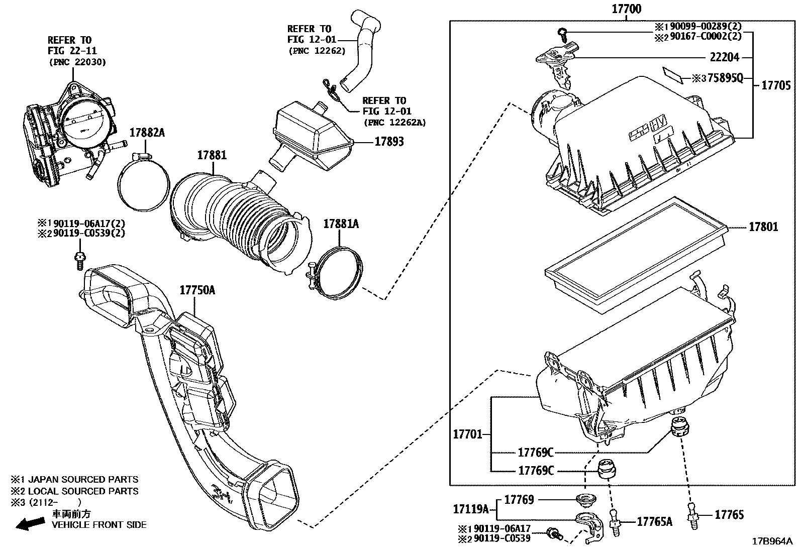 Parts diagram