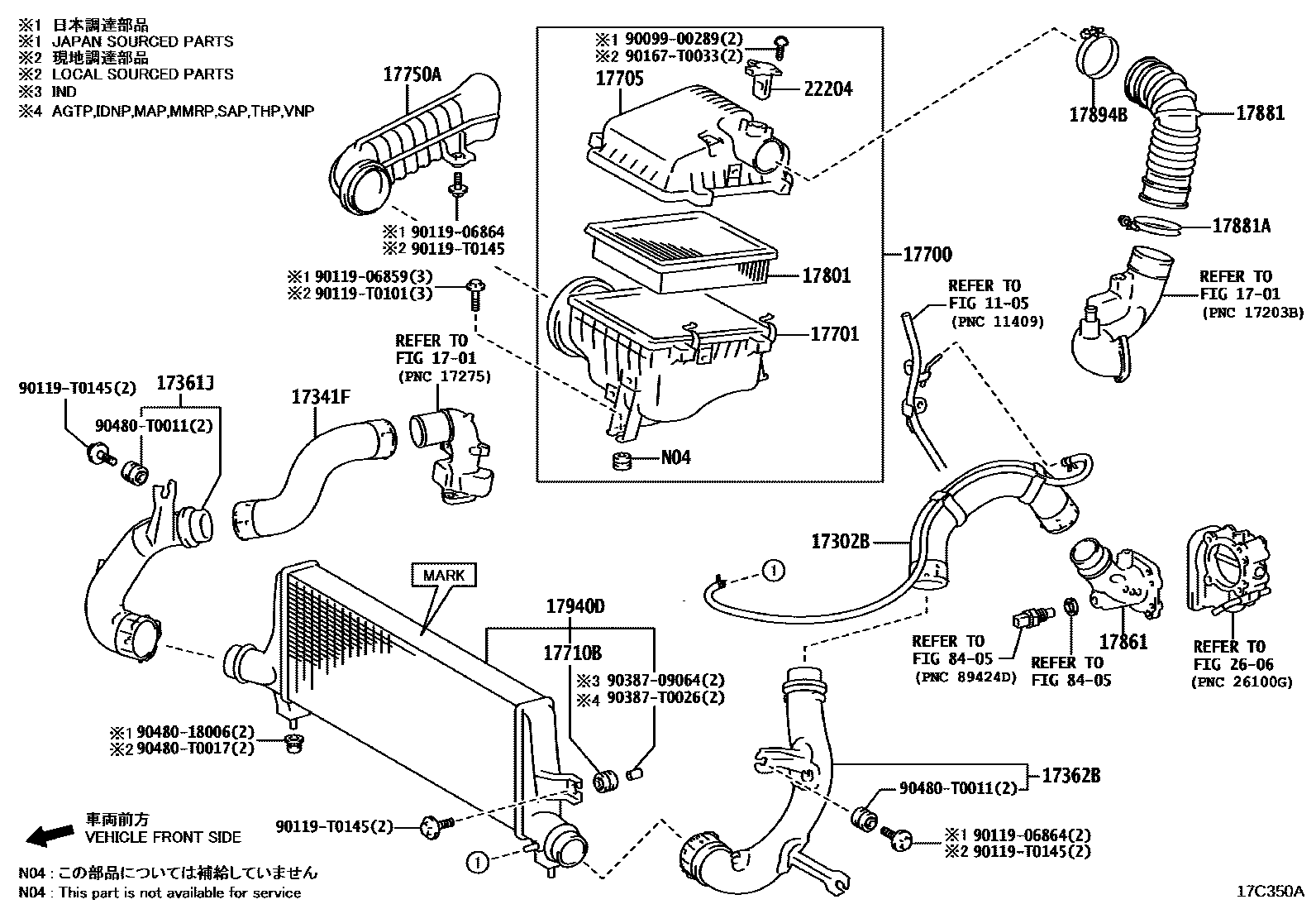 Parts diagram