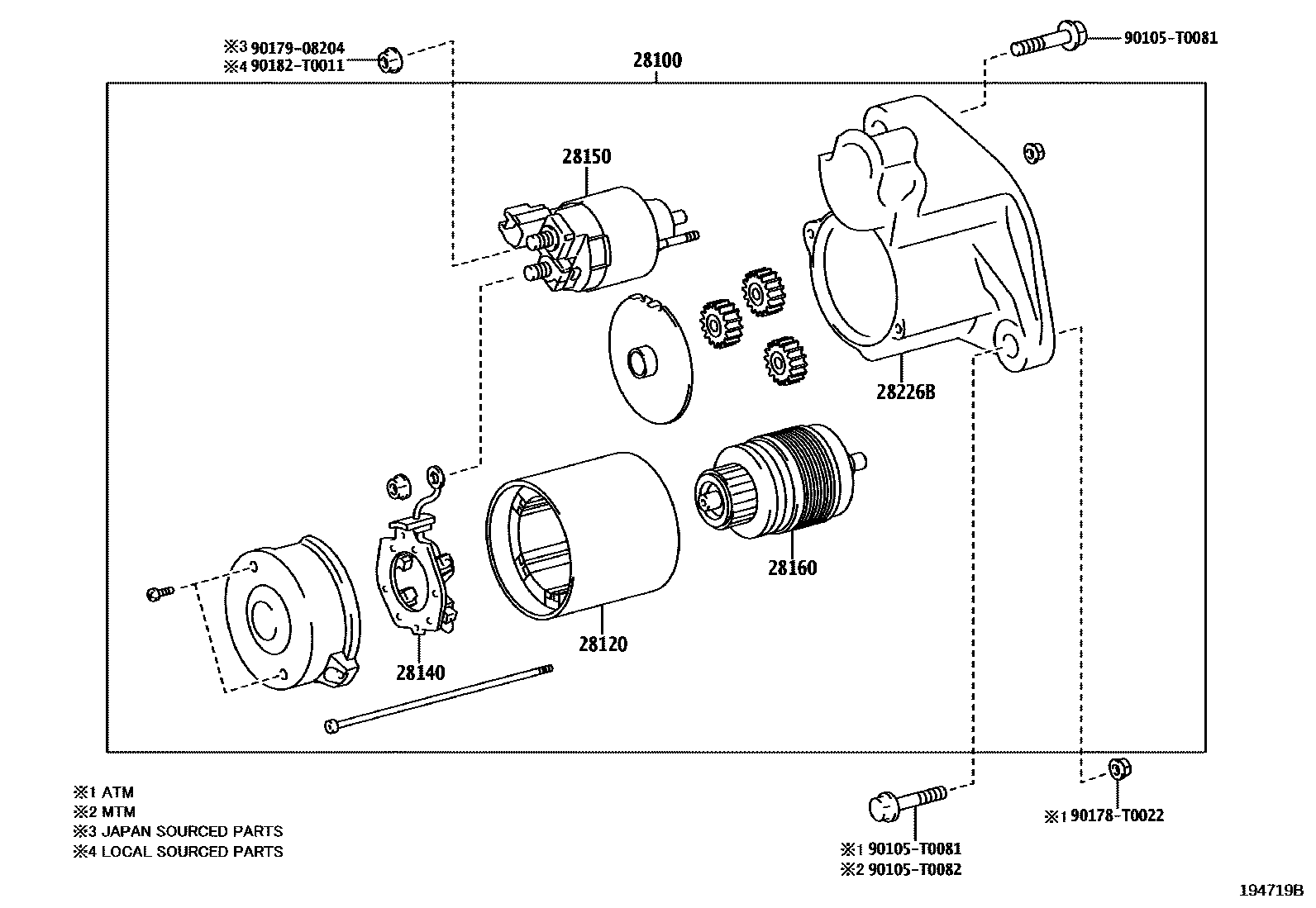 Parts diagram