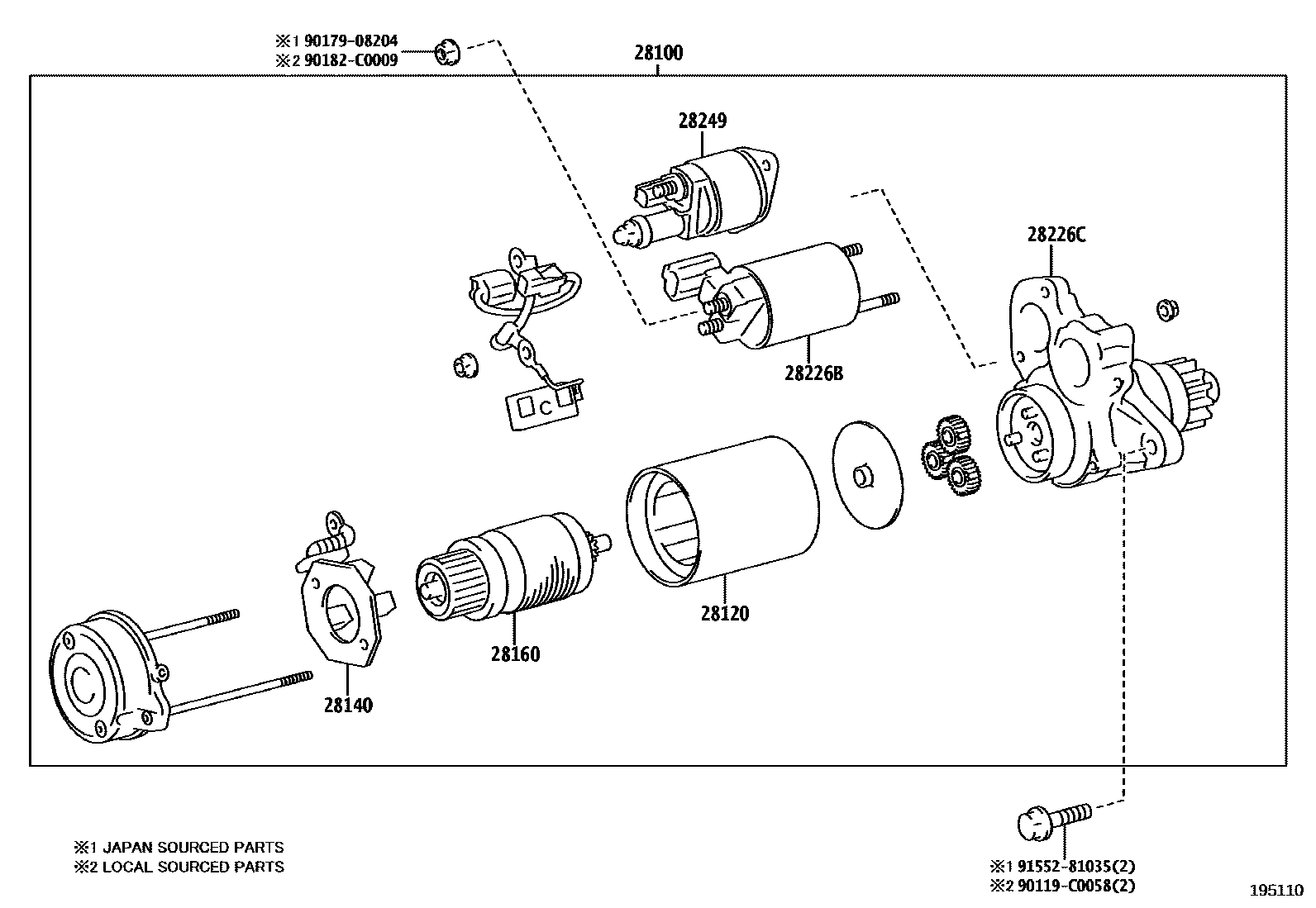 Parts diagram