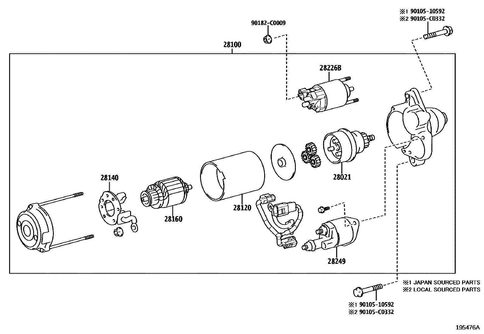 Parts diagram