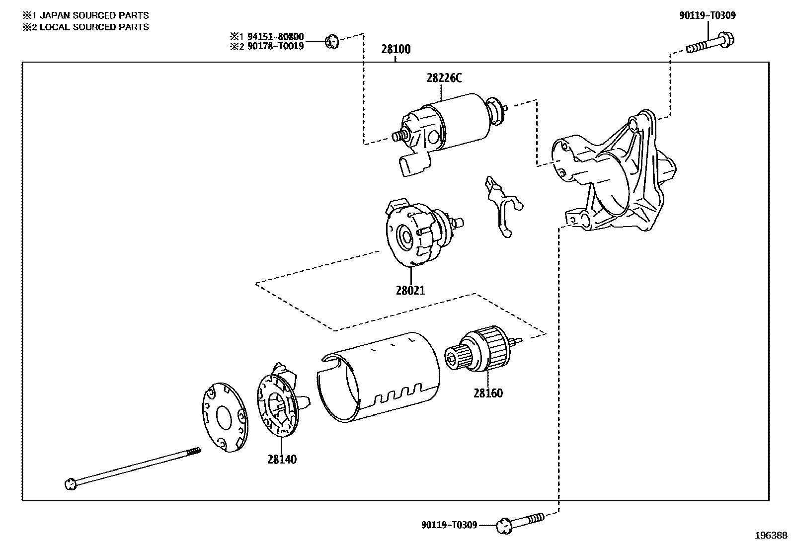 Parts diagram
