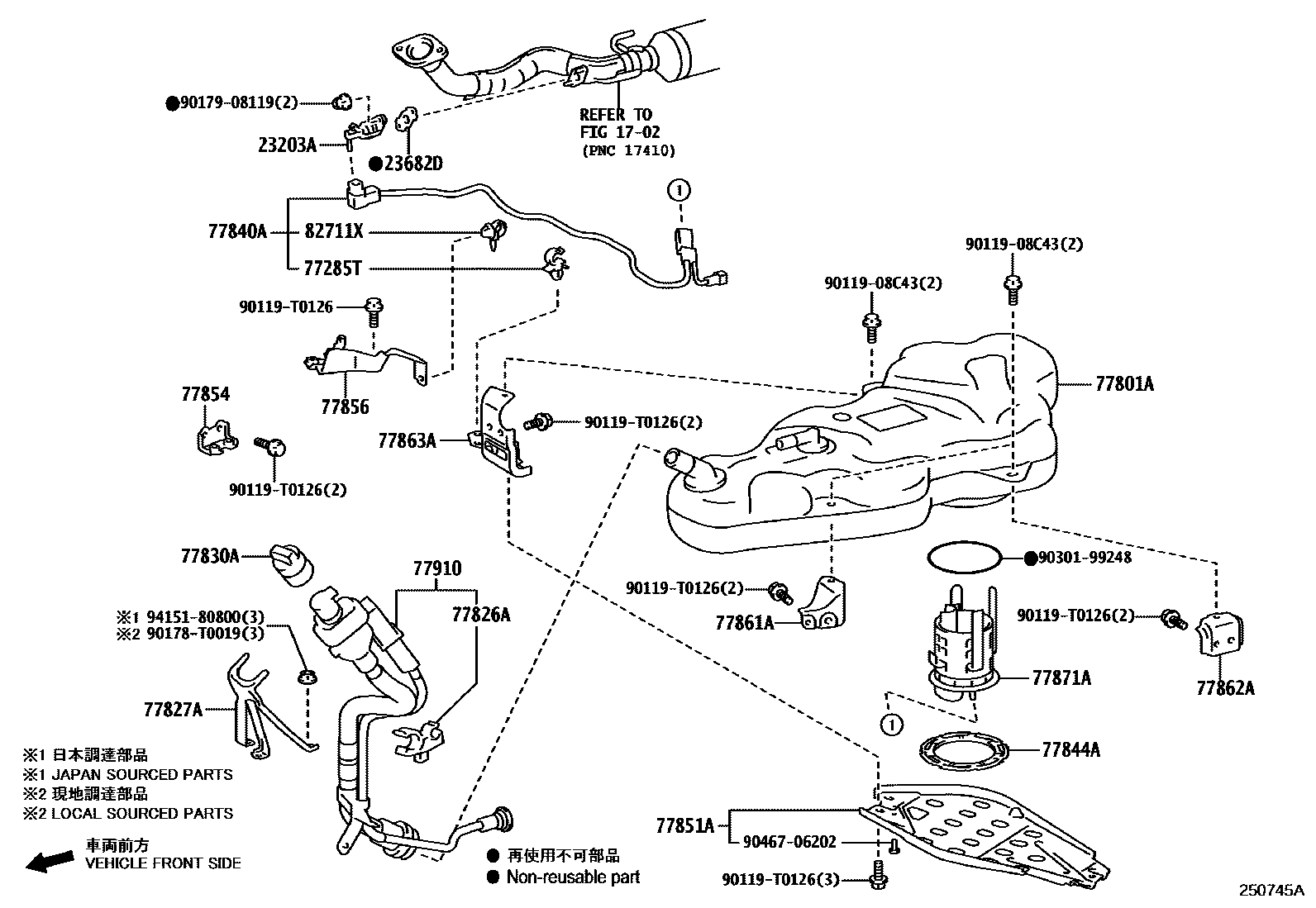 Parts diagram