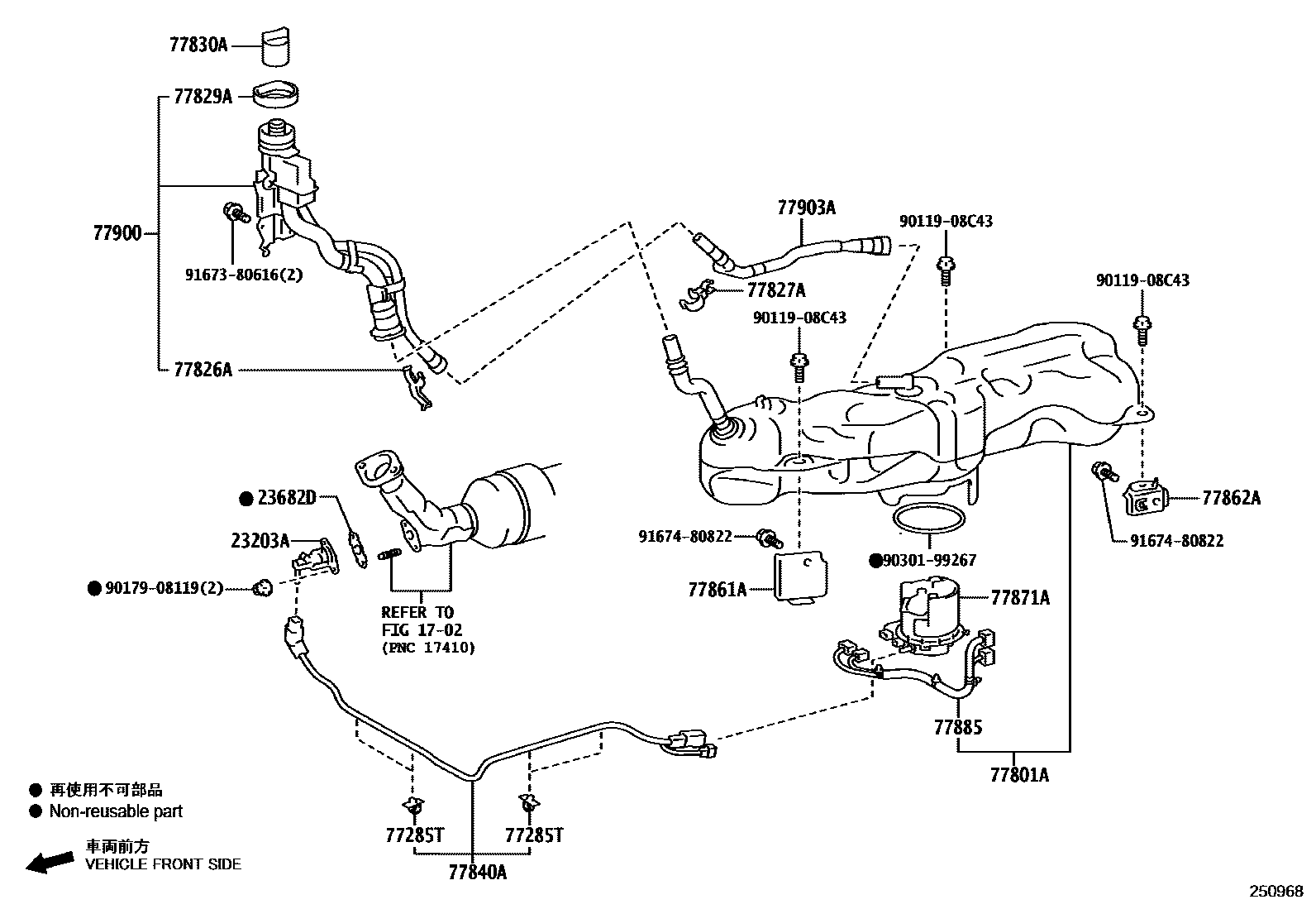 Parts diagram