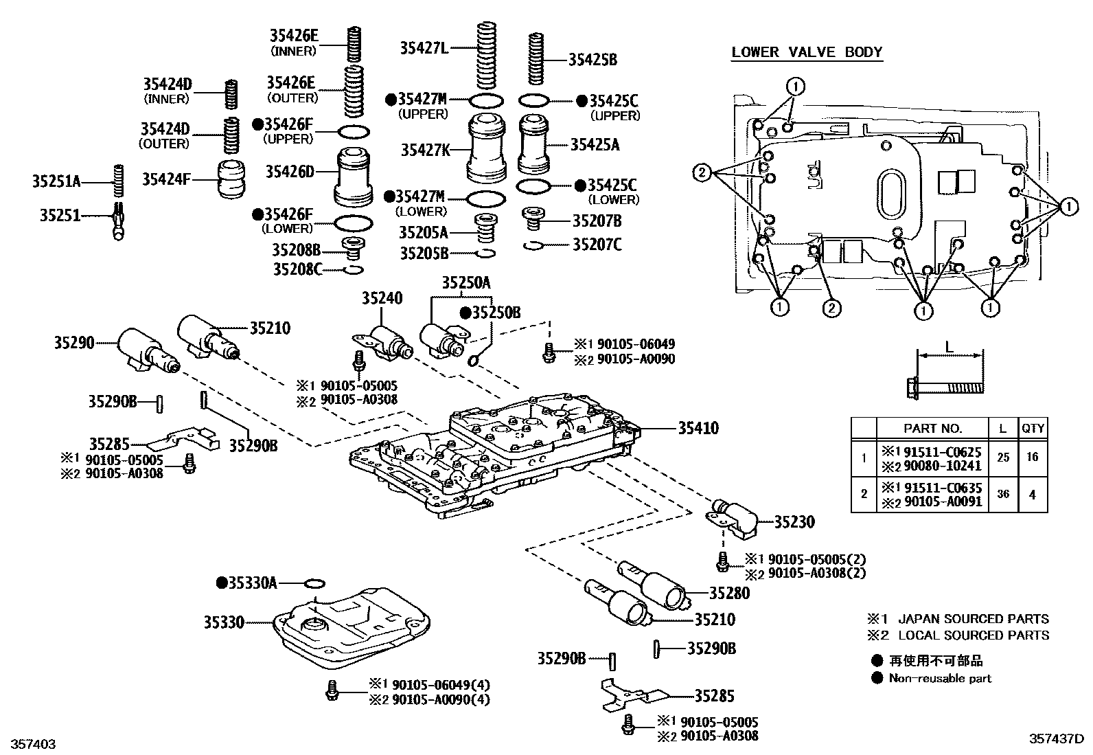 Parts diagram
