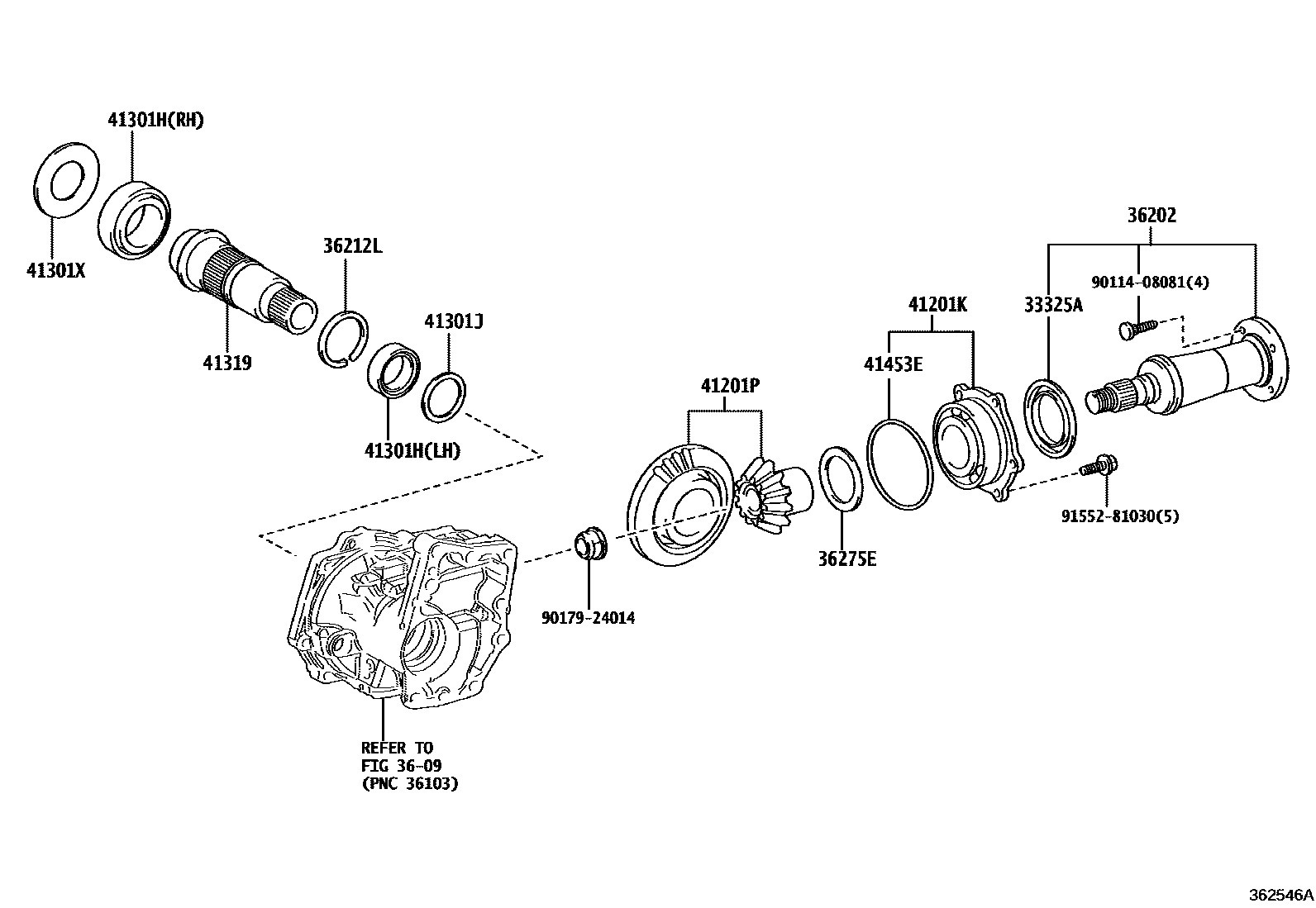 Parts diagram
