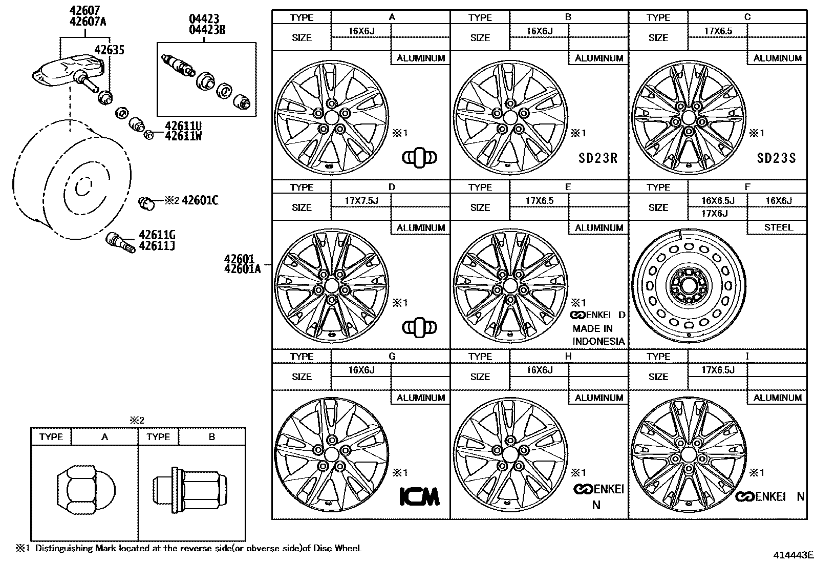 Parts diagram