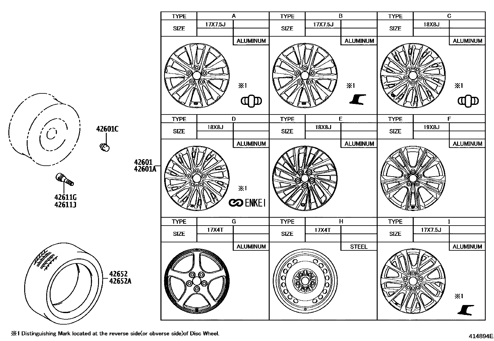 Parts diagram