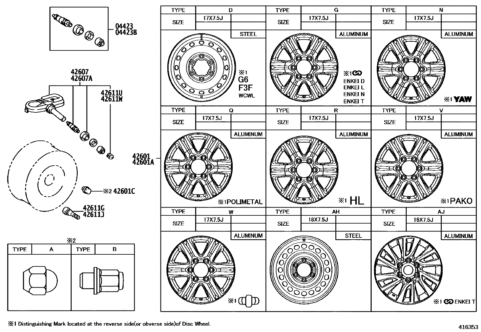 Parts diagram