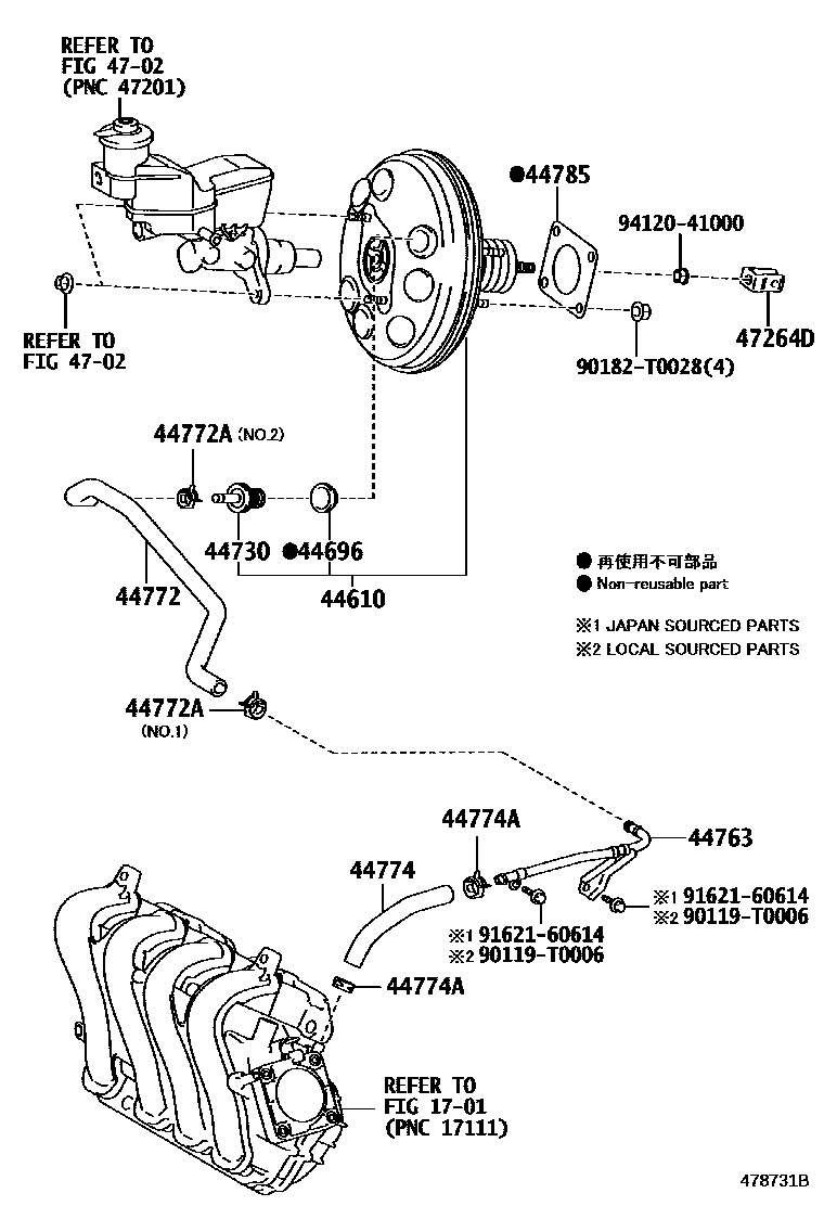 Parts diagram