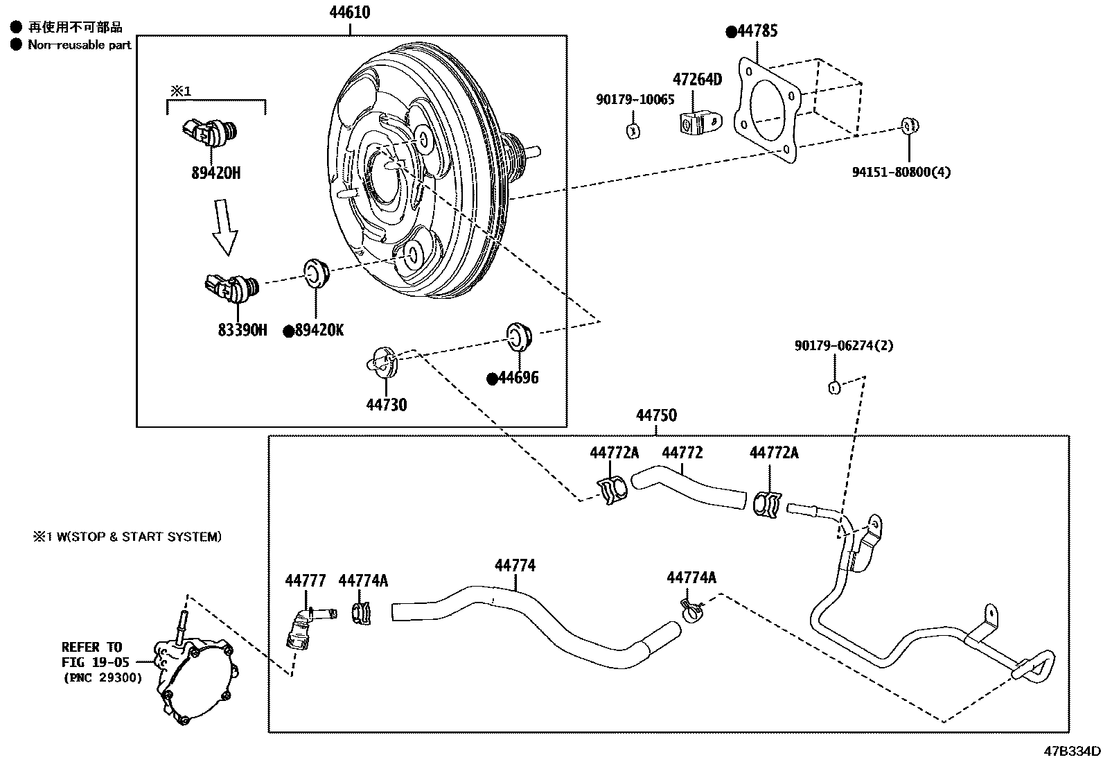 Parts diagram