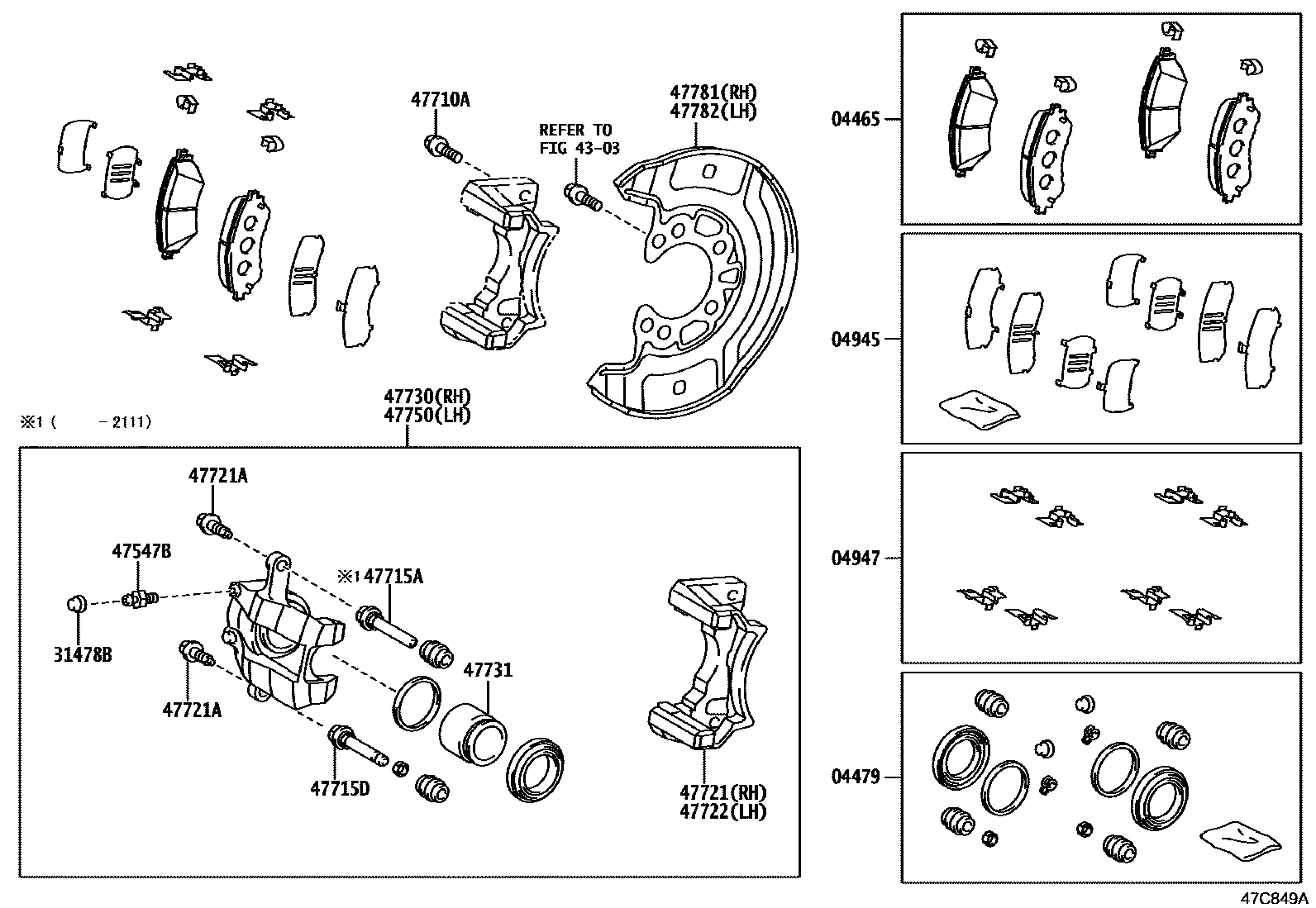 Parts diagram