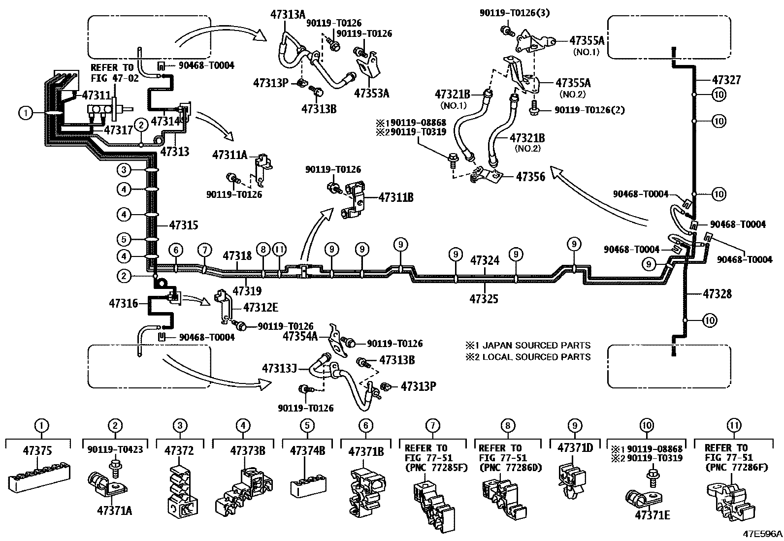 Parts diagram