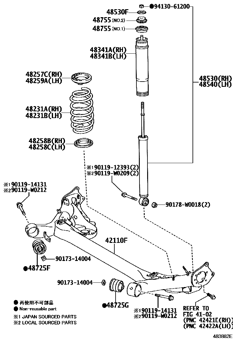 Parts diagram