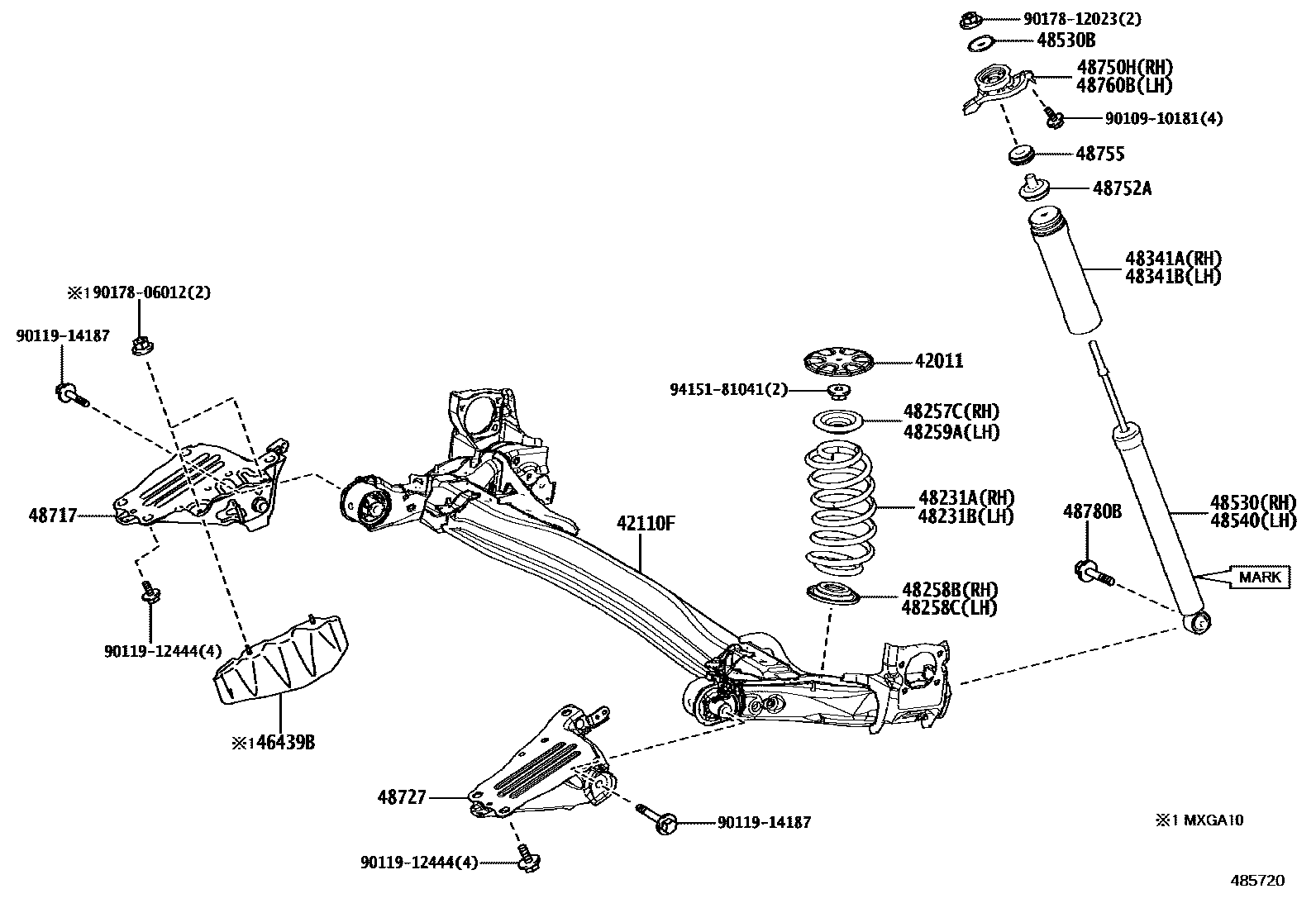 Parts diagram