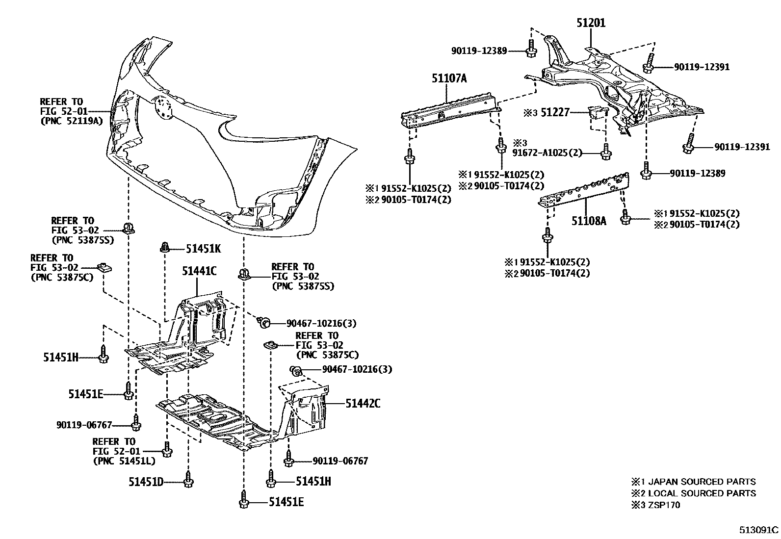 Parts diagram