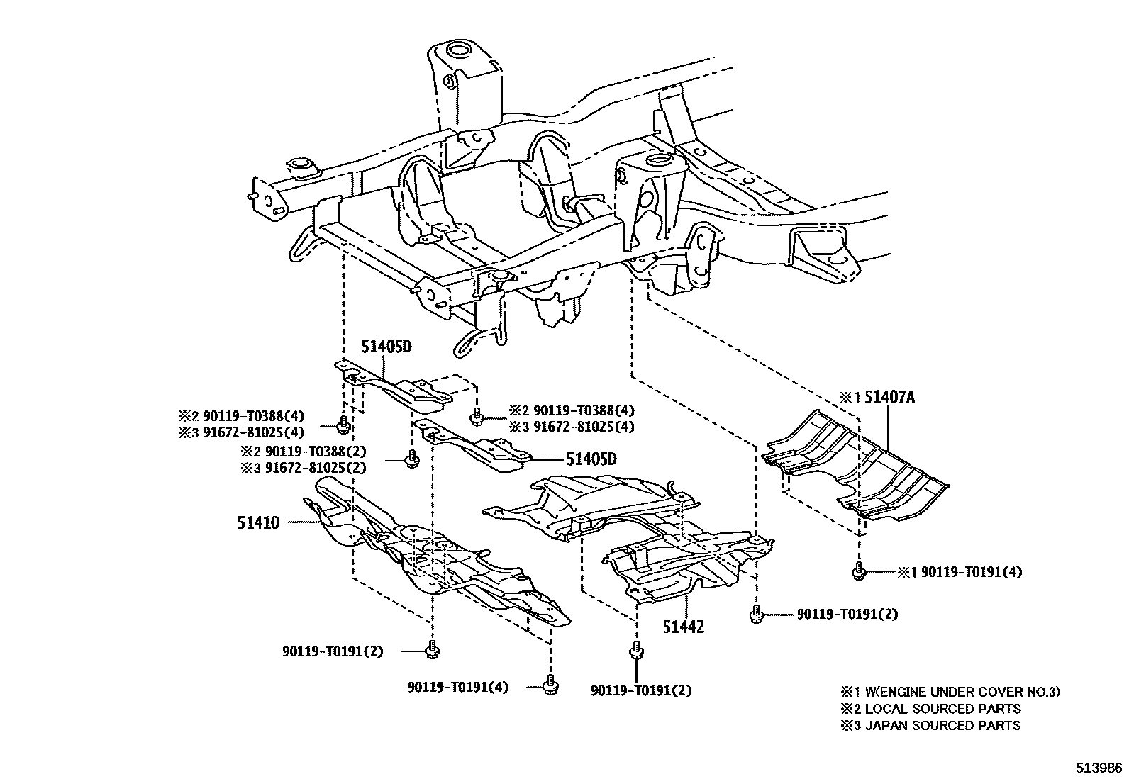 Parts diagram