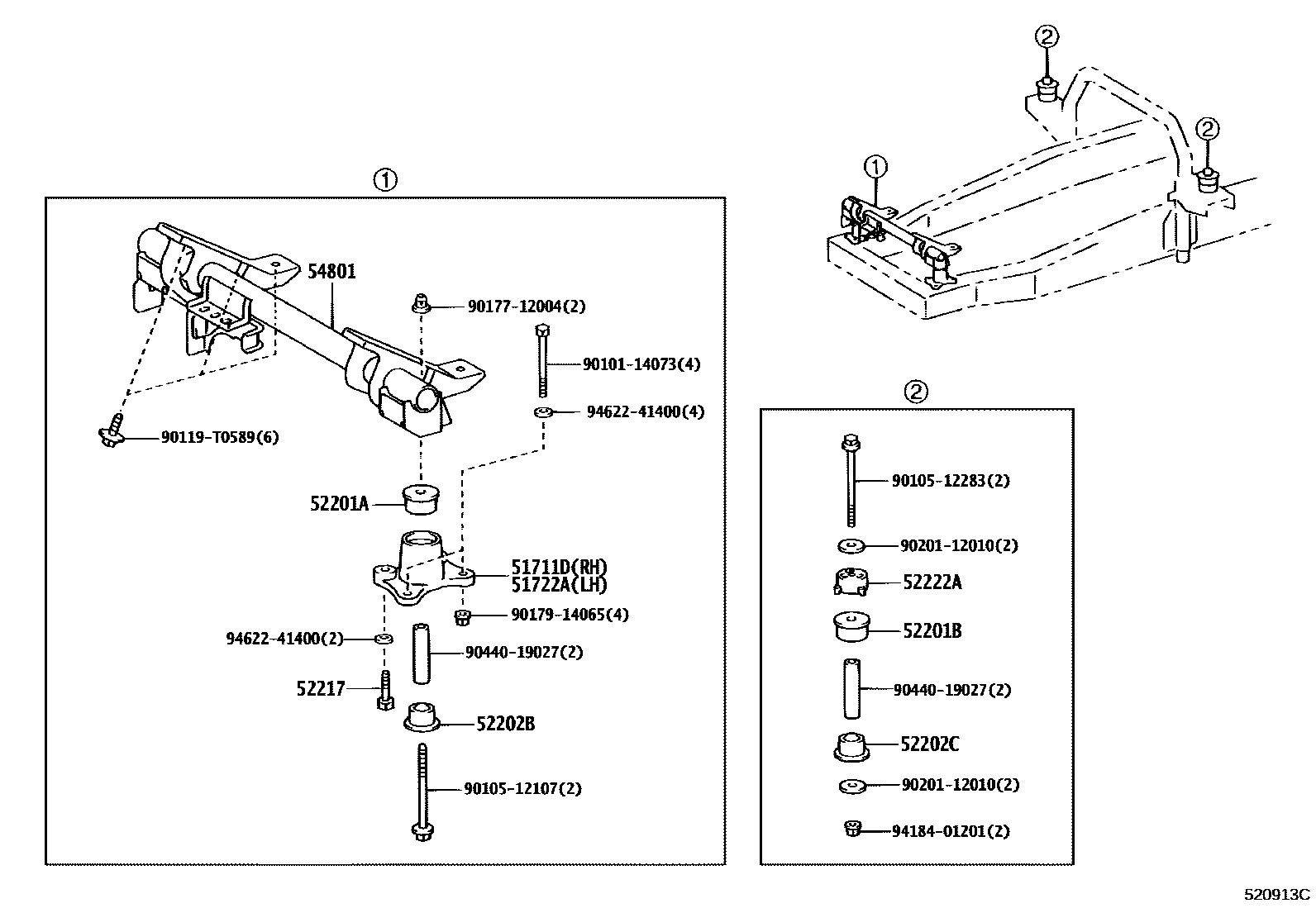 Parts diagram