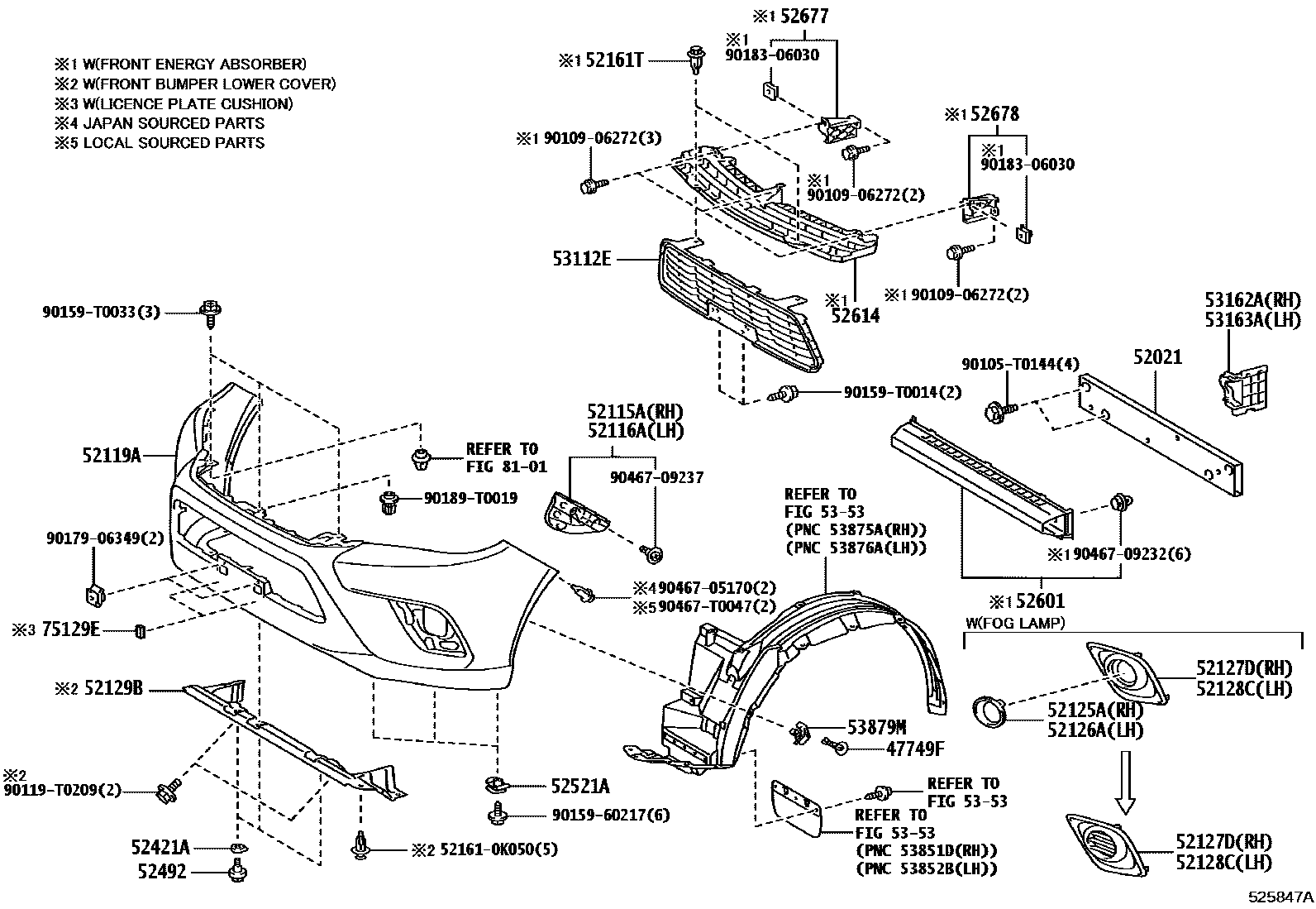 Parts diagram