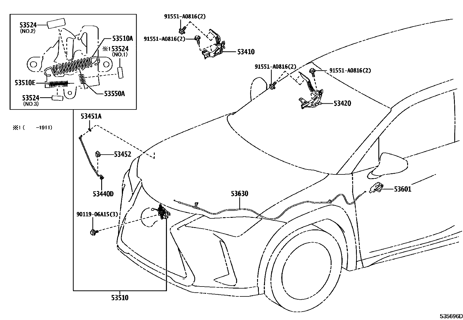 Parts diagram
