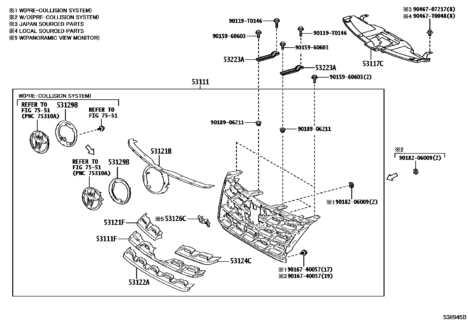 Parts diagram