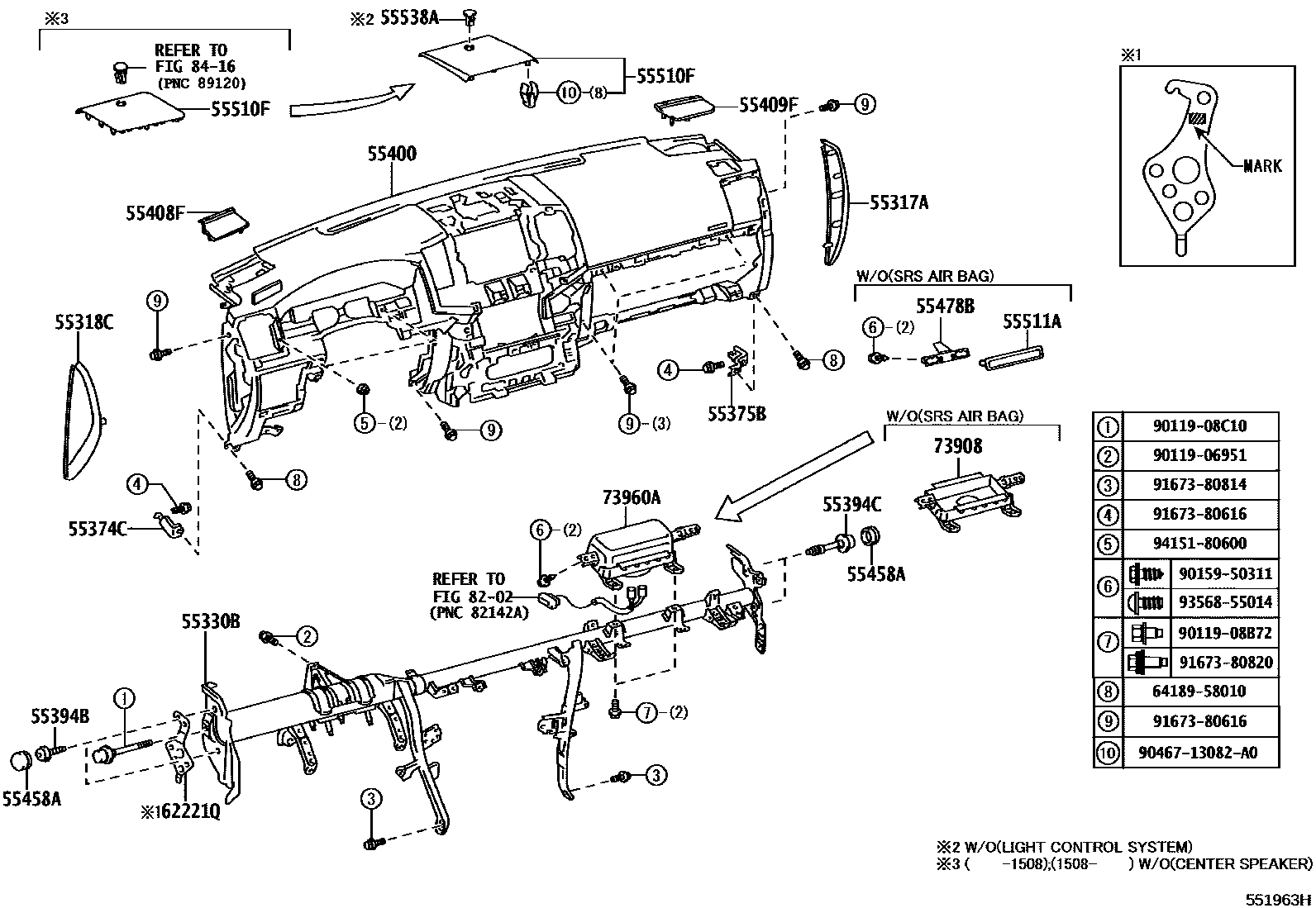 Parts diagram