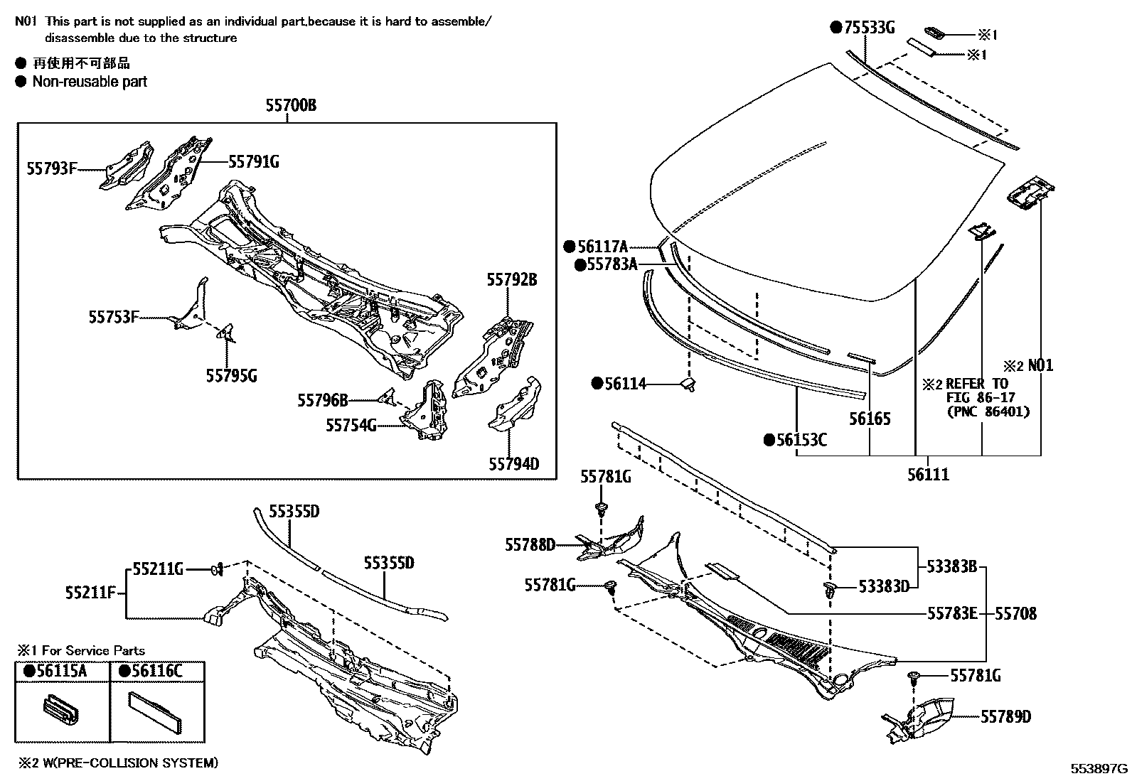 Parts diagram