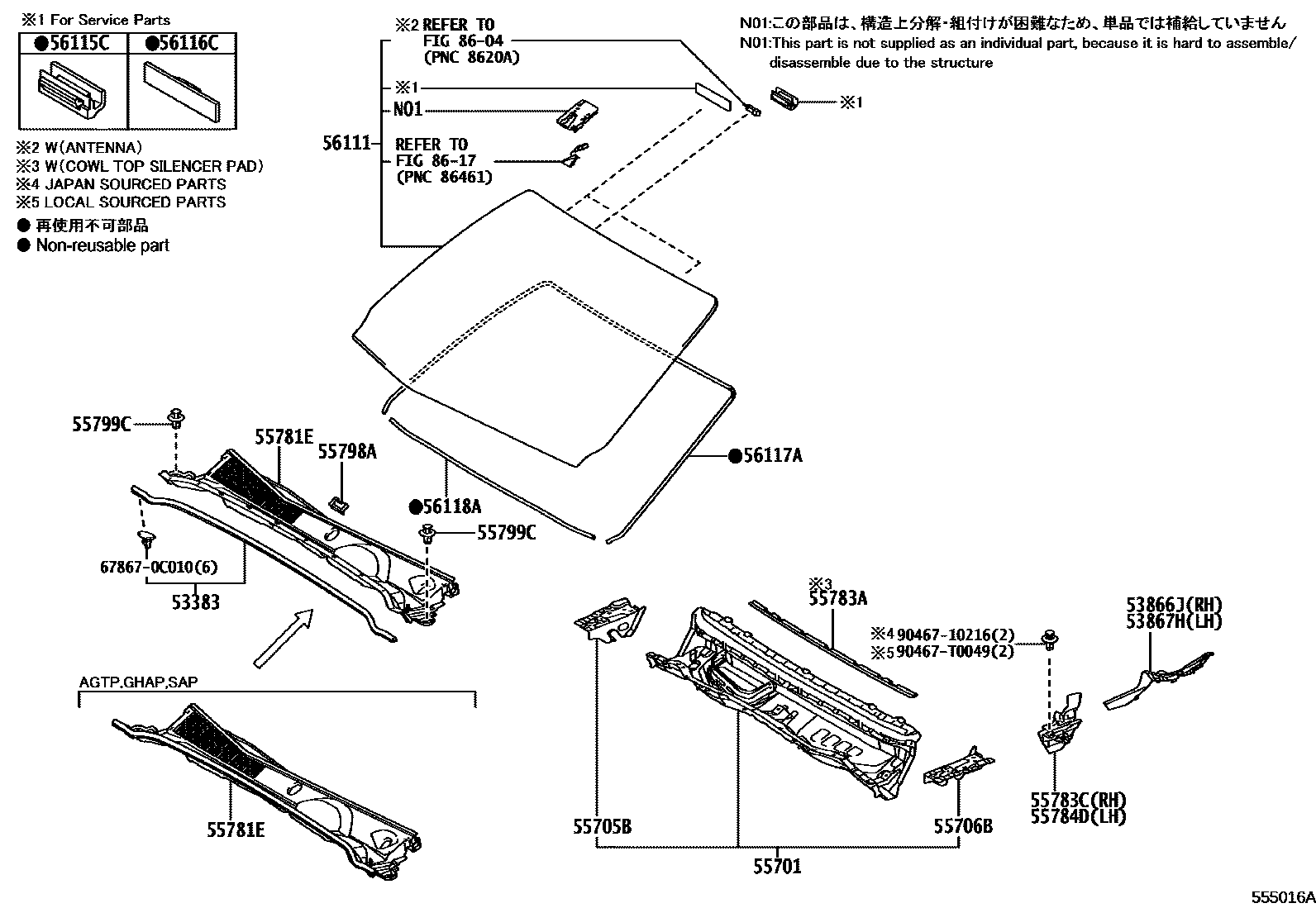 Parts diagram