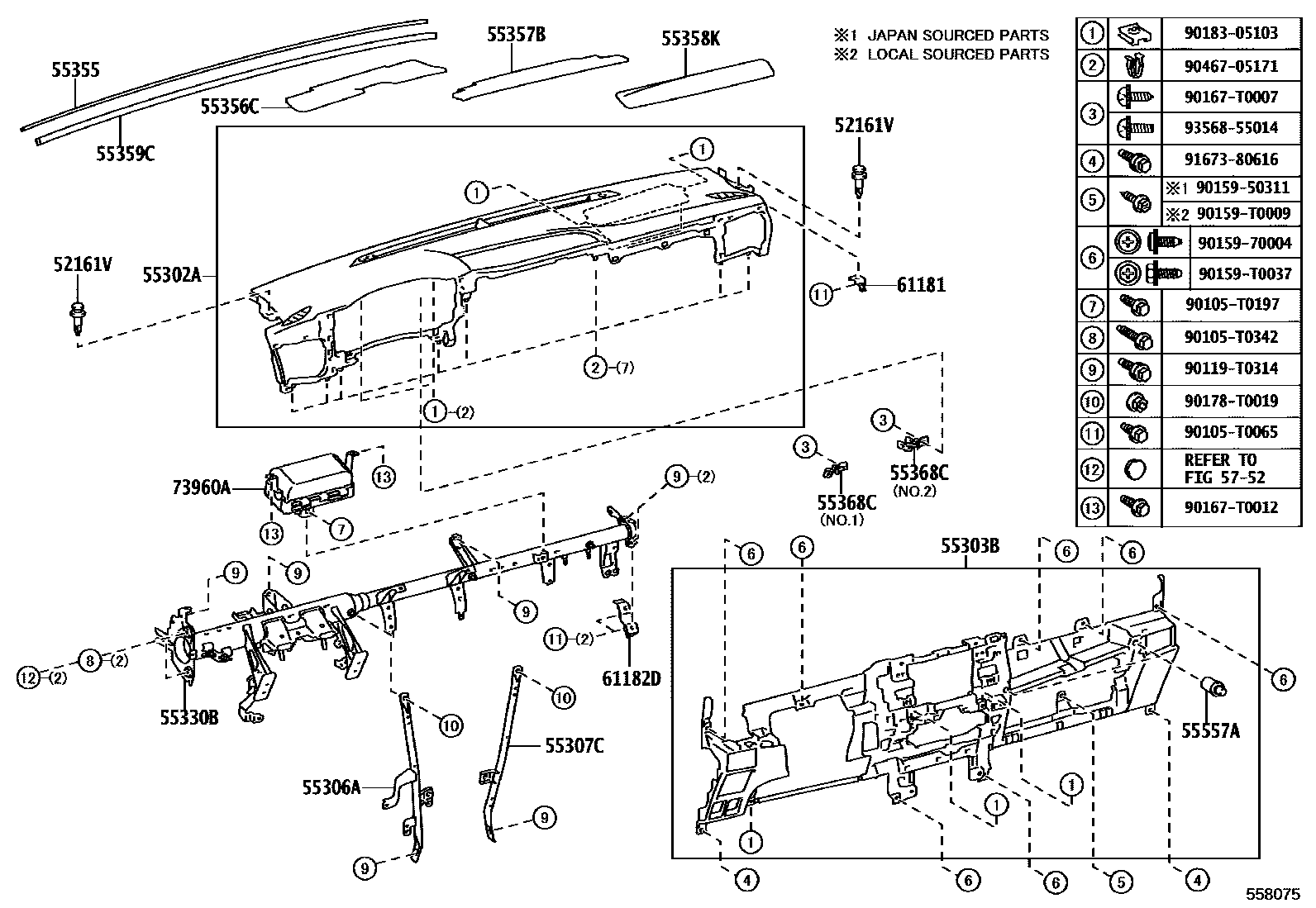 Parts diagram