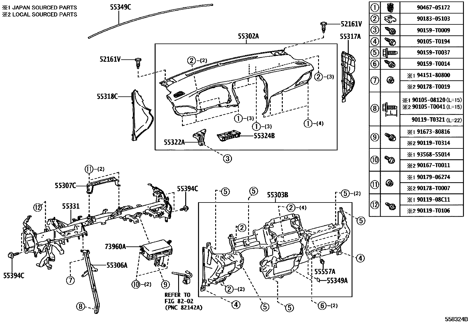 Parts diagram
