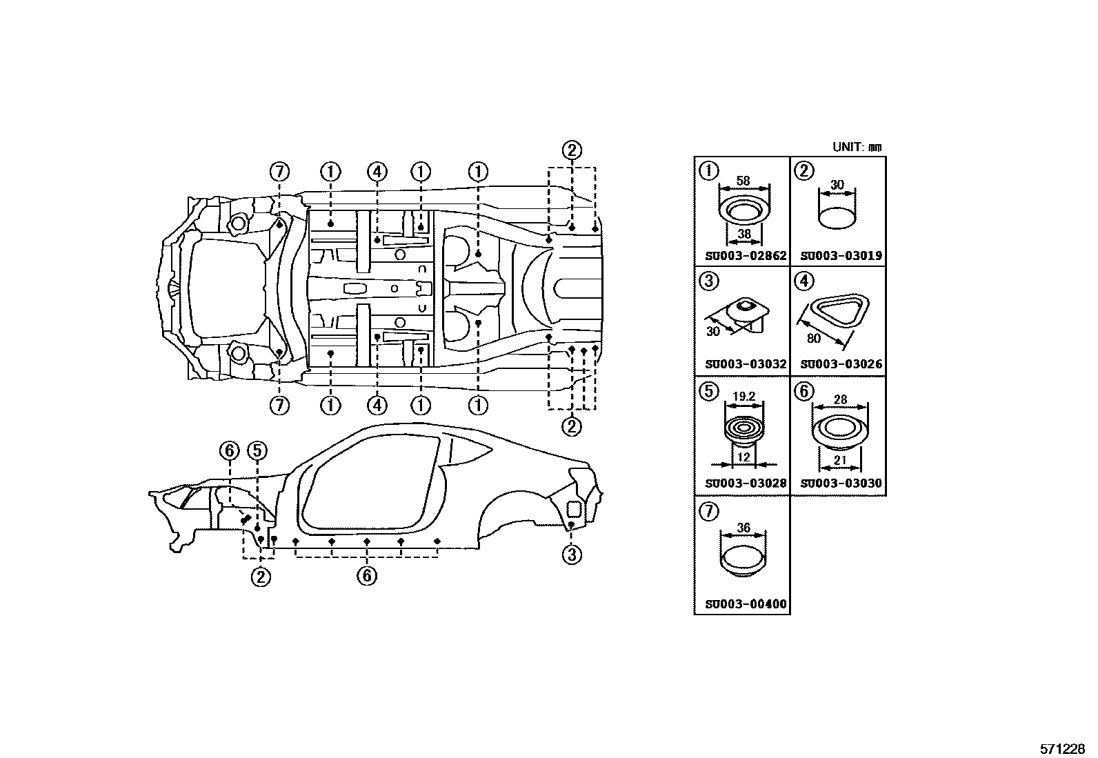 Parts diagram