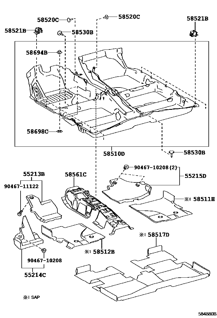 Parts diagram