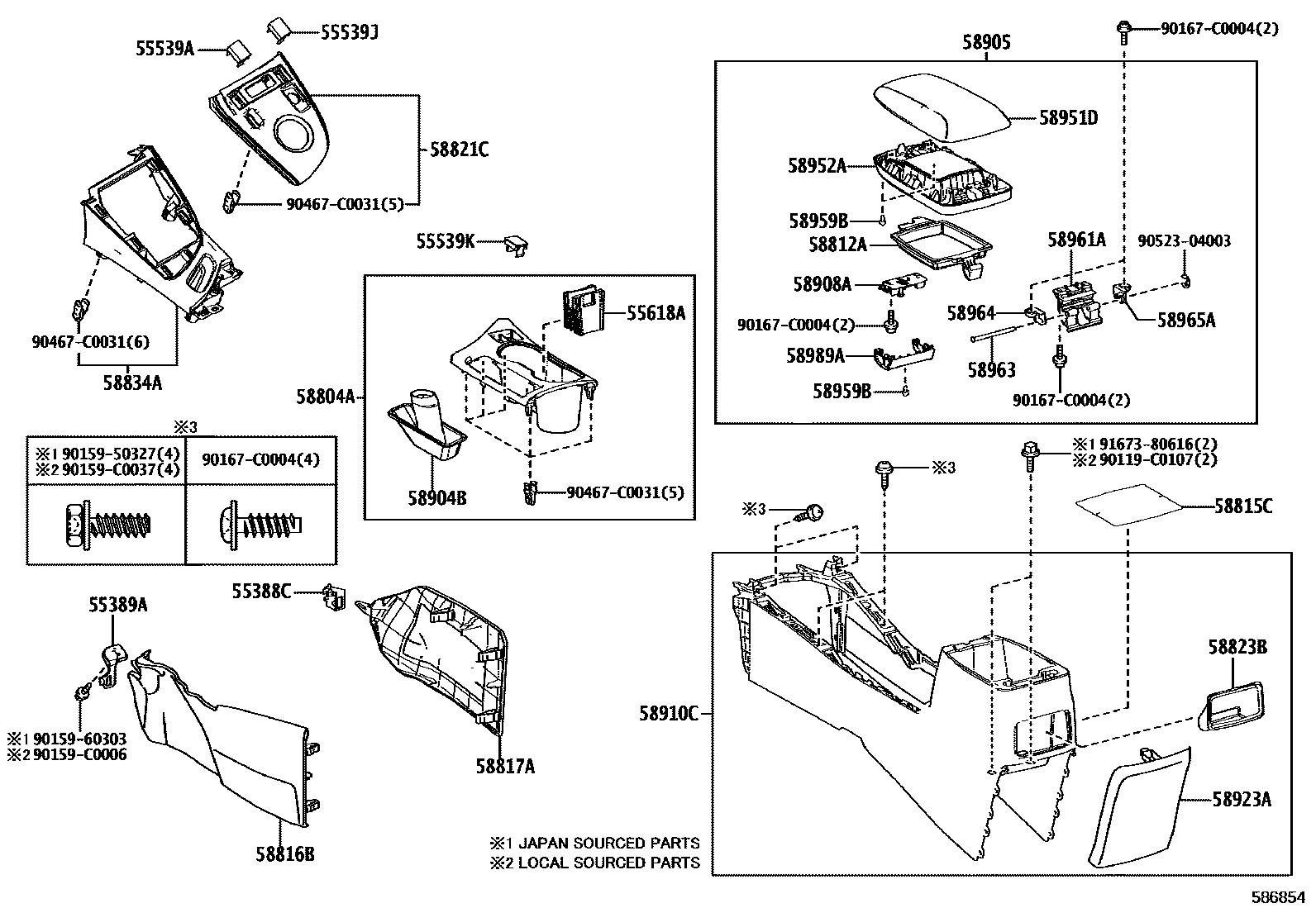 Parts diagram