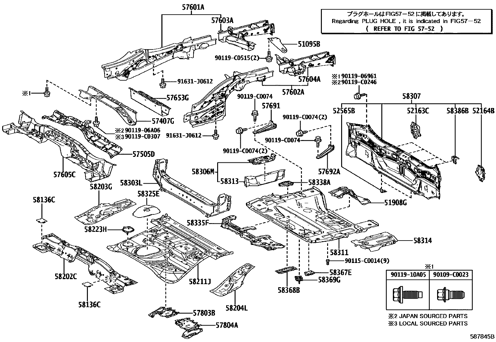Parts diagram