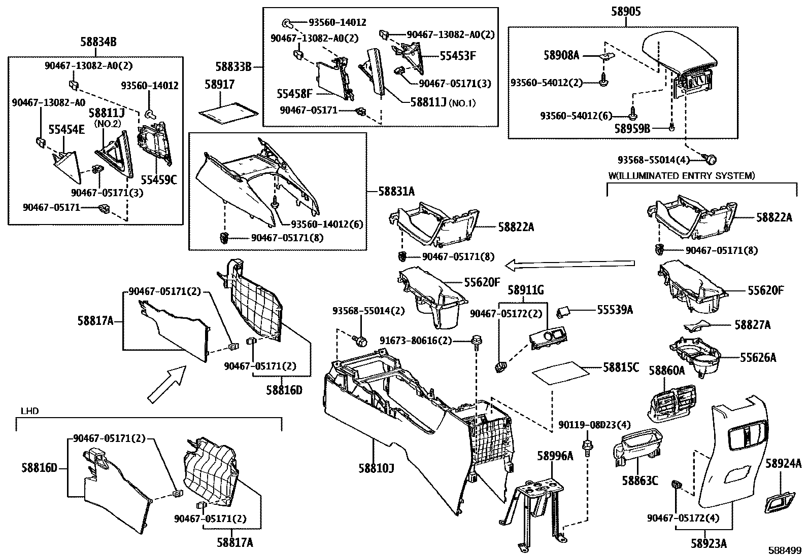 Parts diagram