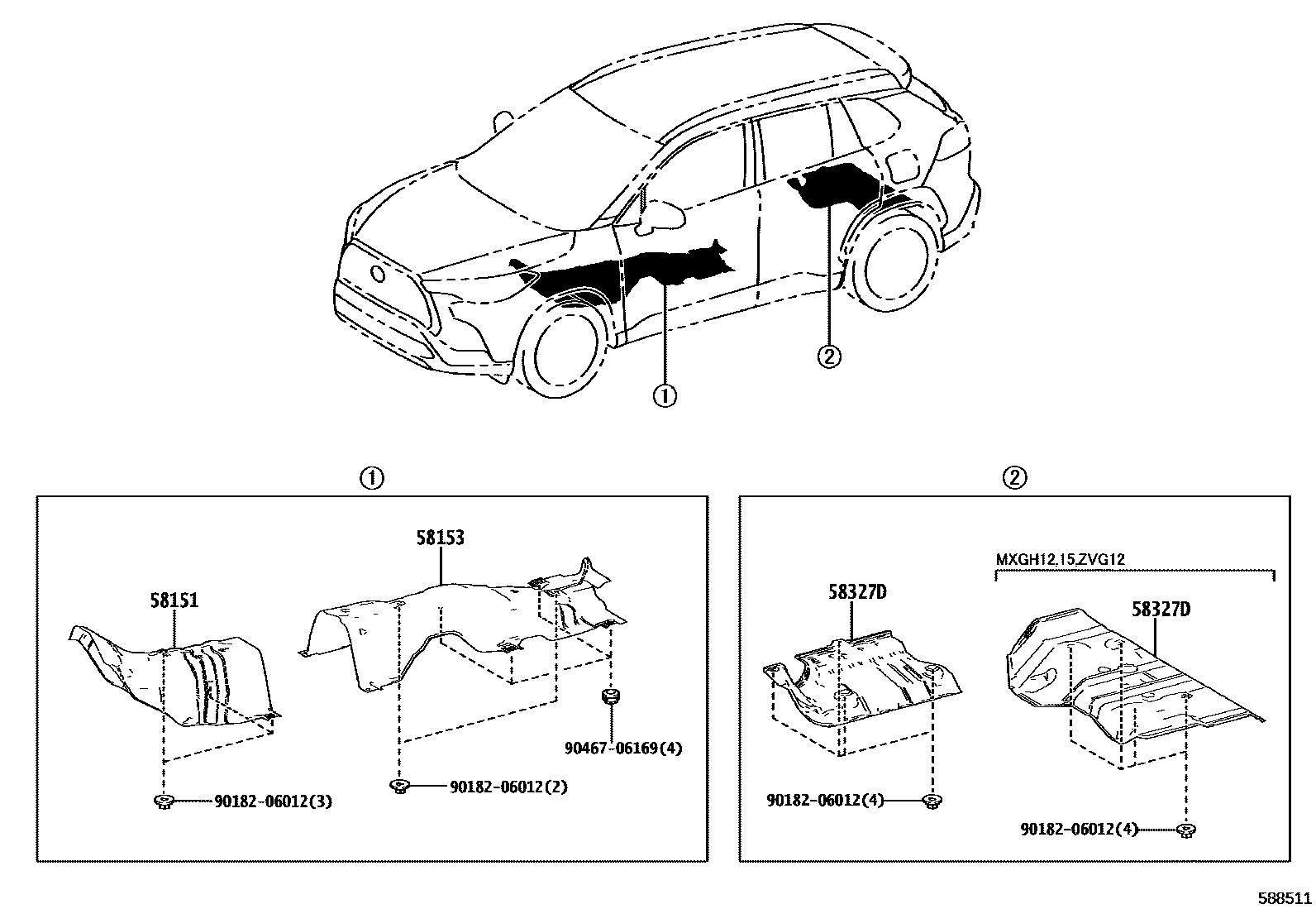 Parts diagram