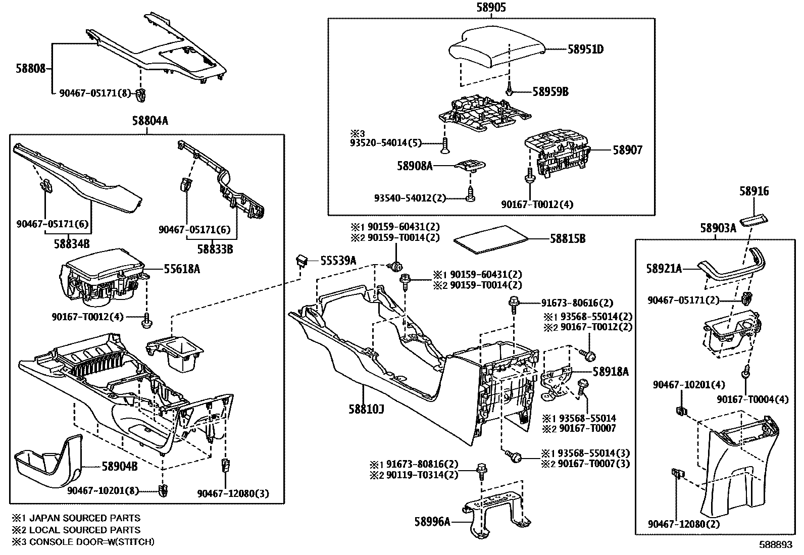 Parts diagram