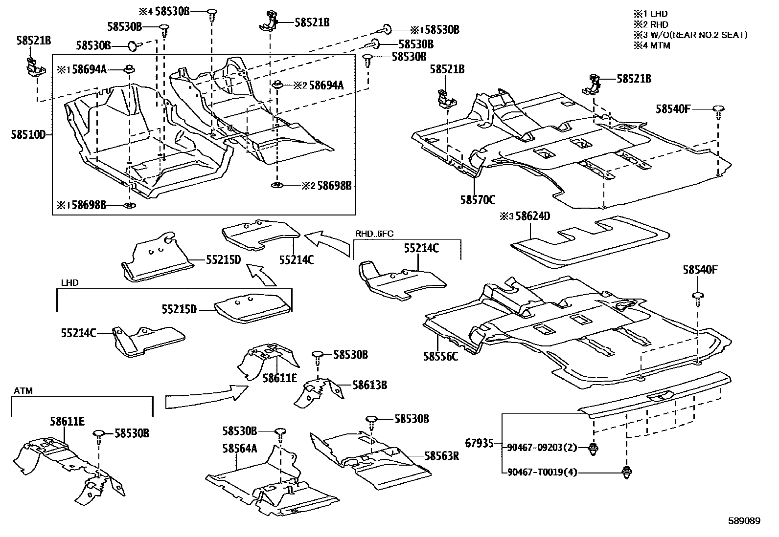 Parts diagram