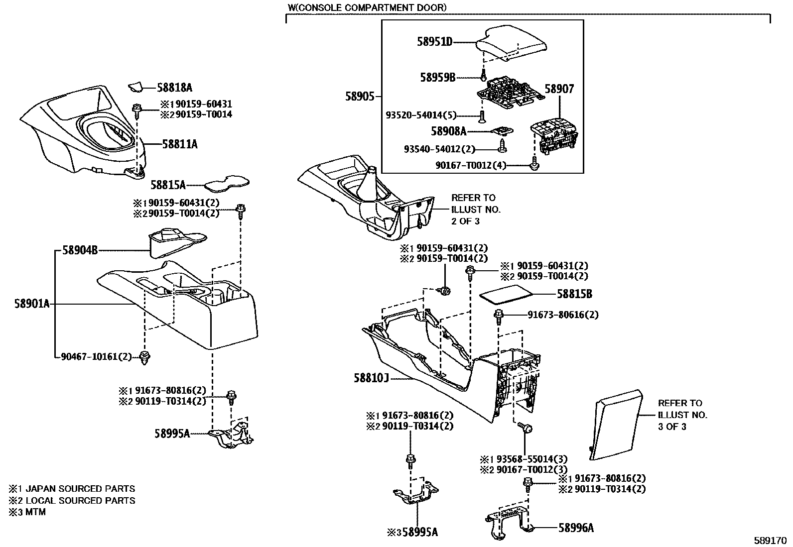 Parts diagram