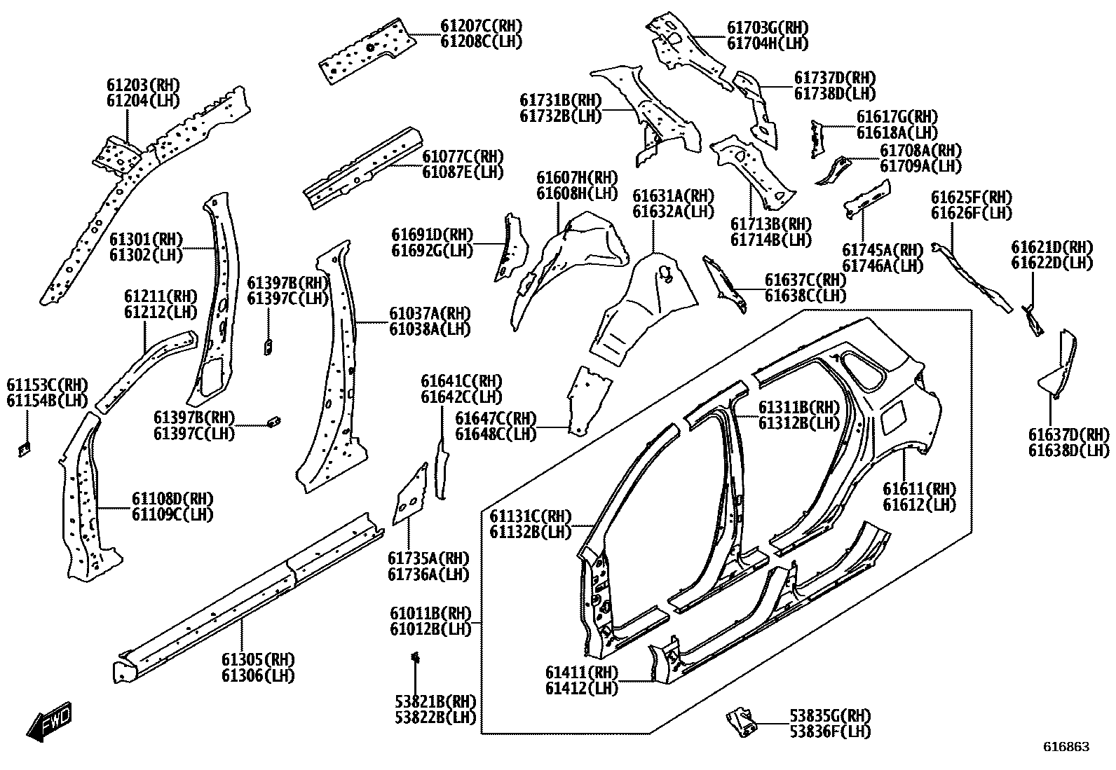 Parts diagram