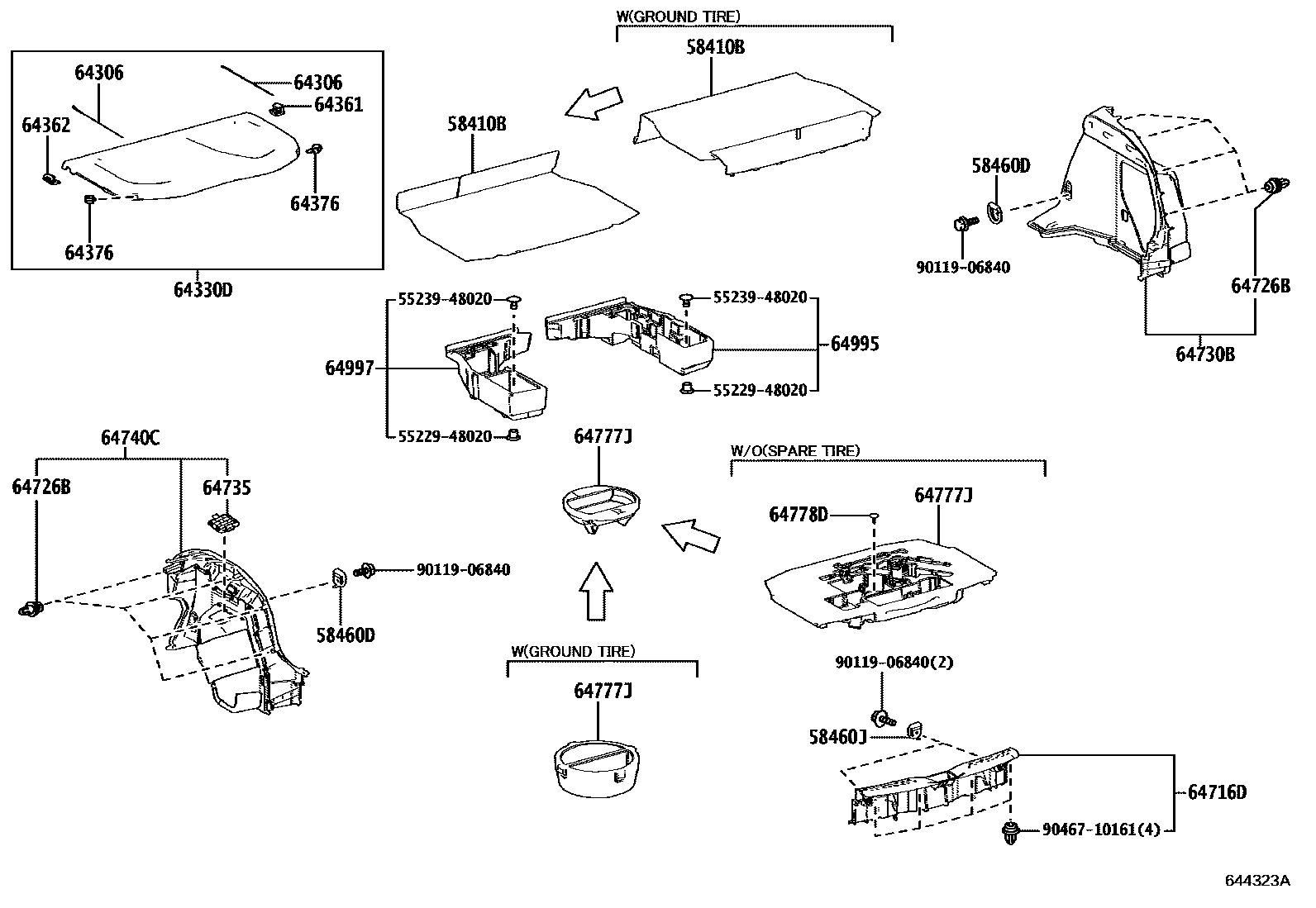 Parts diagram
