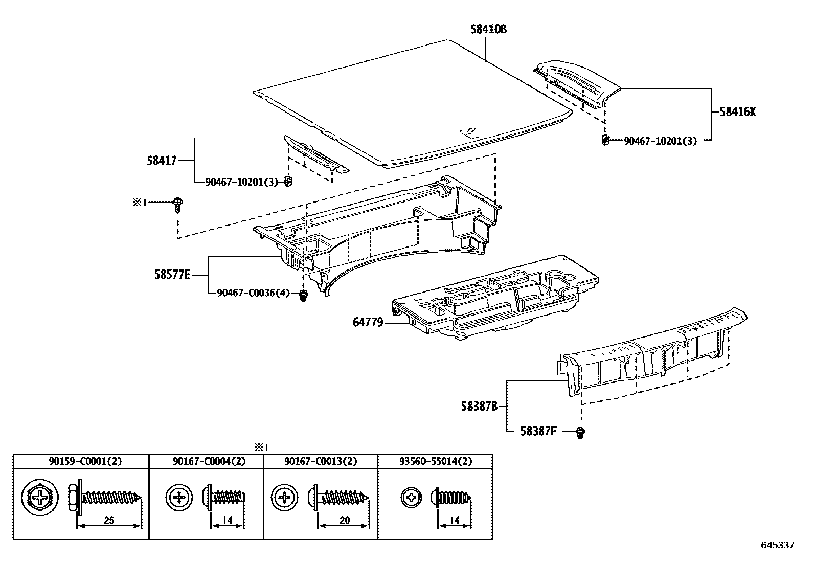 Parts diagram