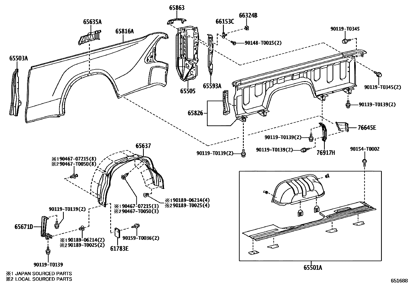 Parts diagram