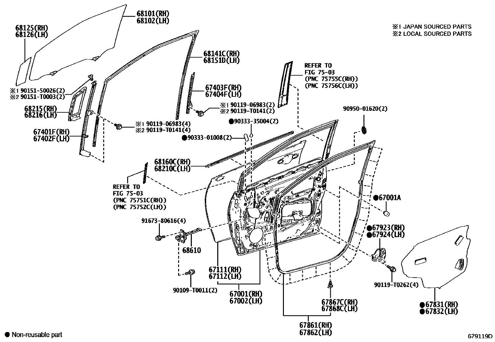 Parts diagram