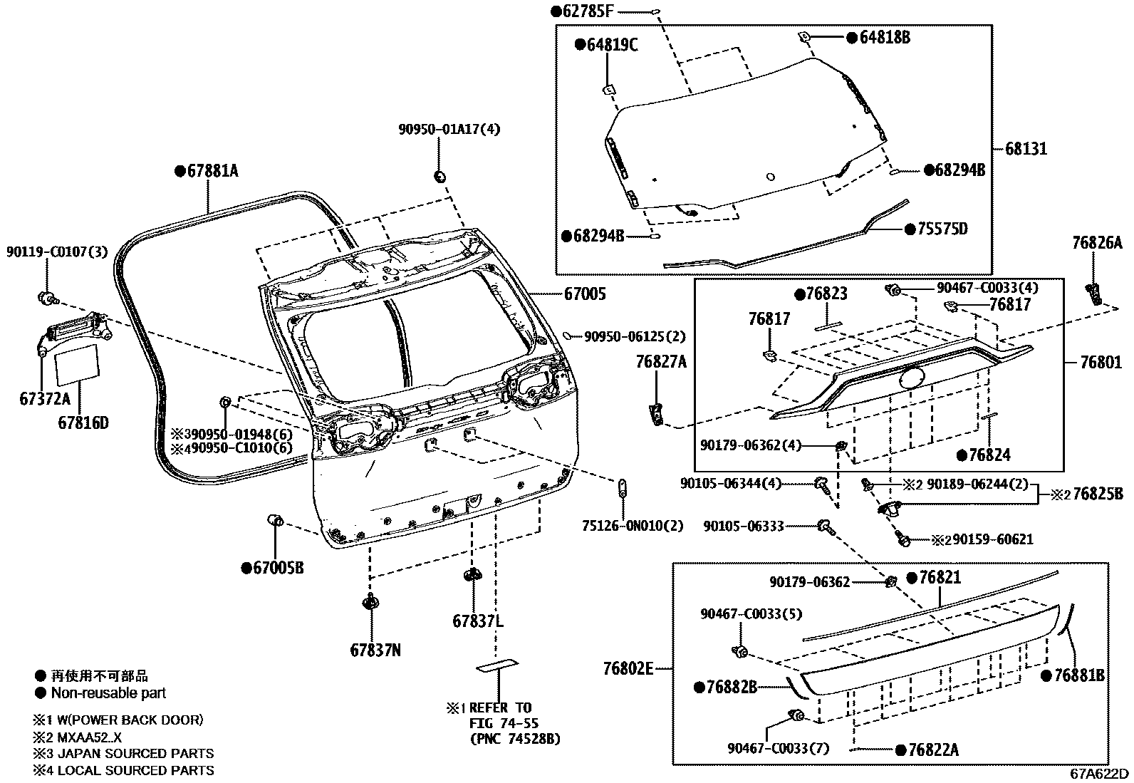 Parts diagram